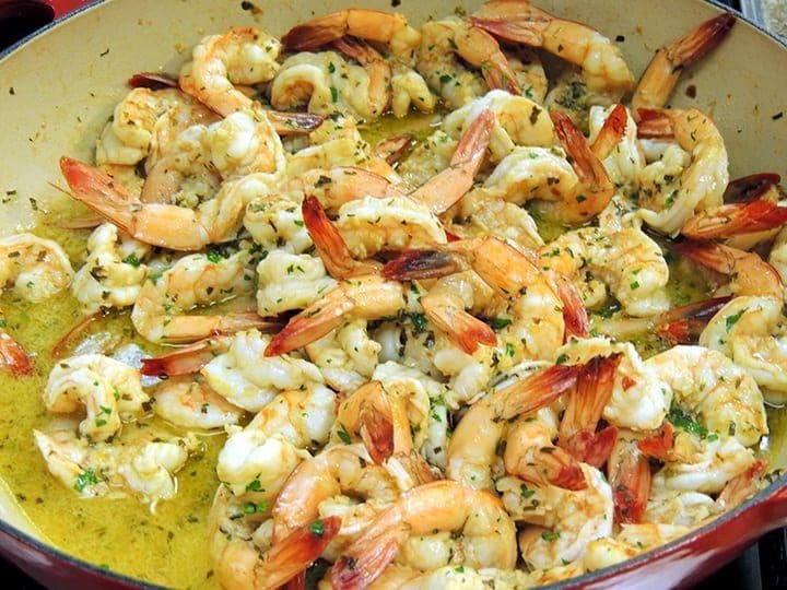 Jumbo Shrimp Marsala Housewife-Style (Gamberoni alla Casalinga Siciliana)  Recipe