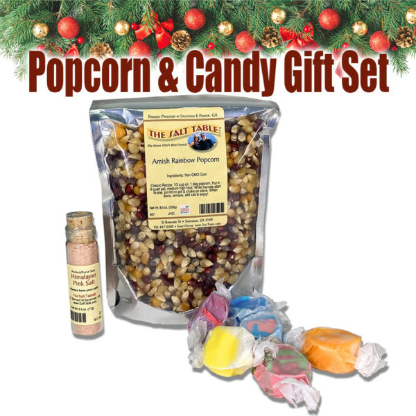 --- Popcorn Gift Set with Salt Water Taffy