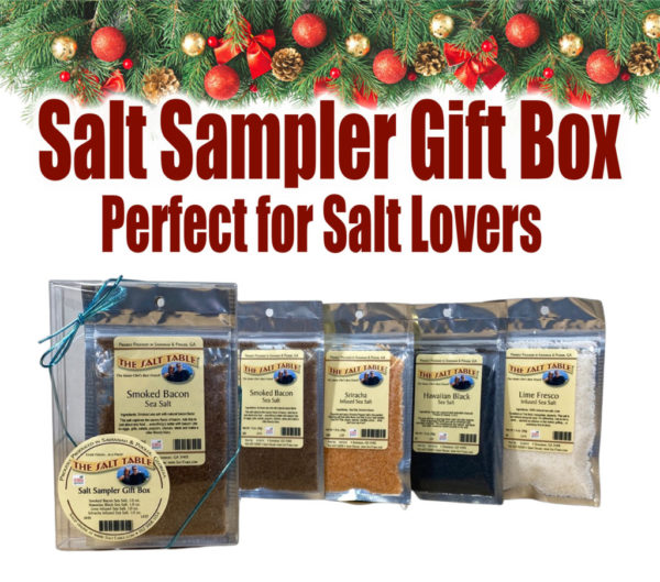 Salt Sampler Set of Four in Gift Box